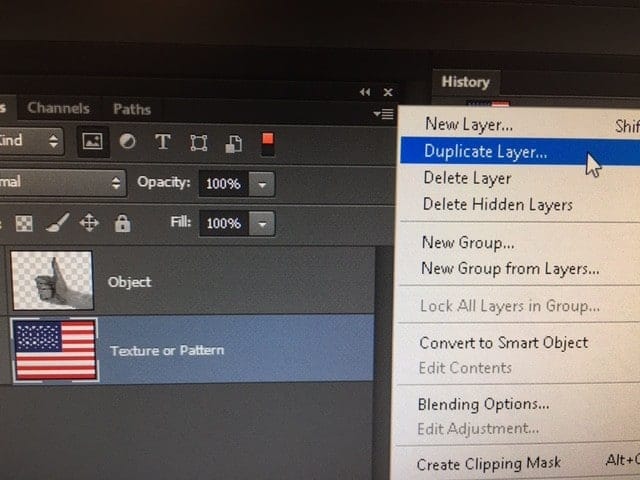 How to Wrap a Texture or Pattern around an object in Photoshop CS6