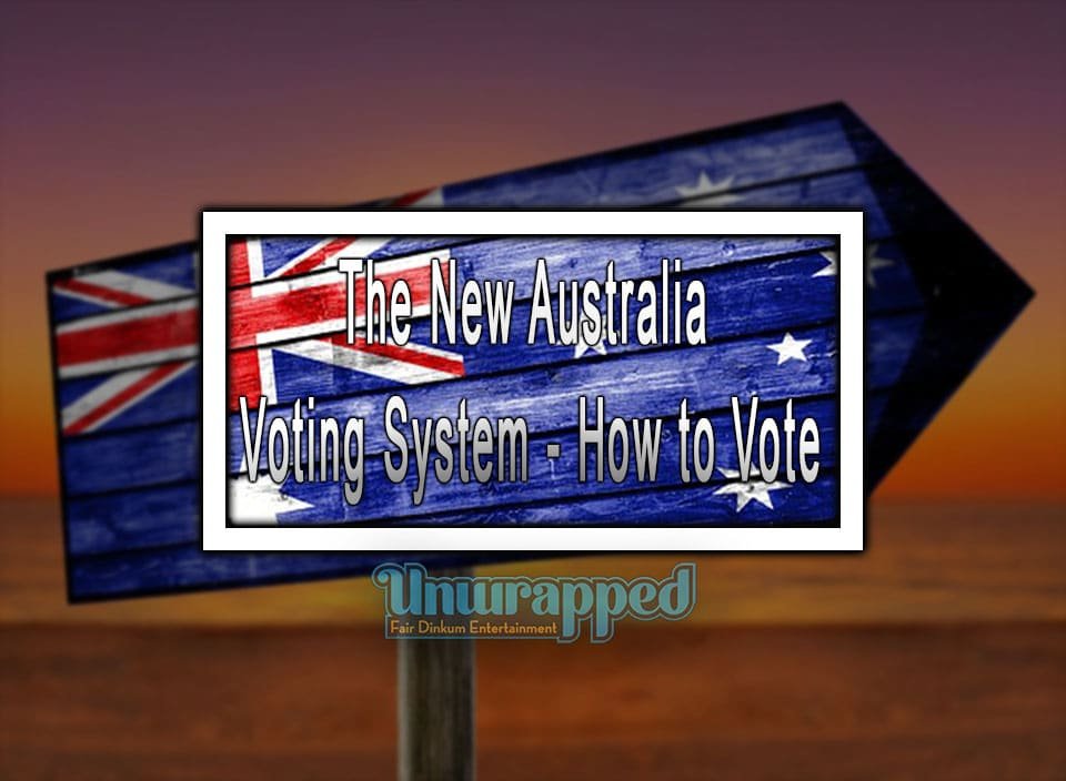 The New Australia Voting System - How to Vote