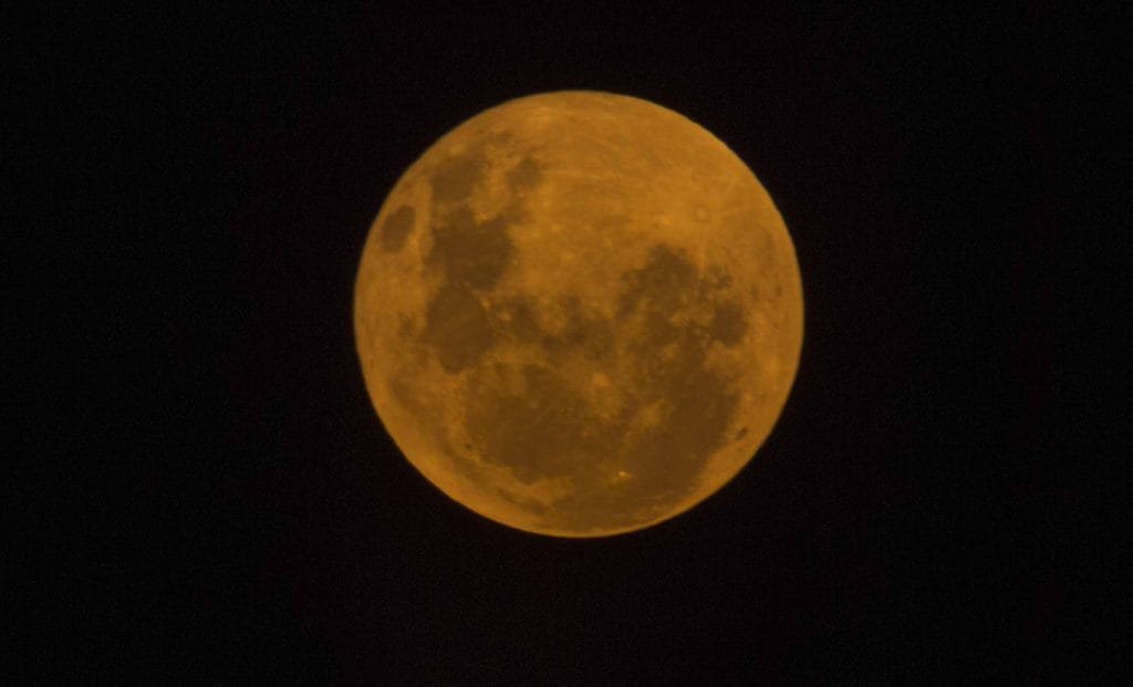 Orange Moon a Sign We Are all Doomed
