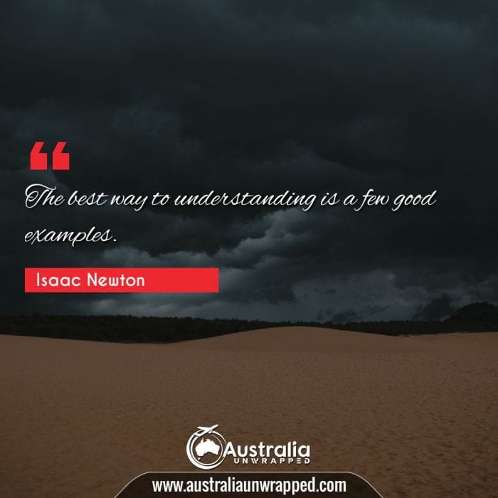 The best way to understanding is a few good examples.