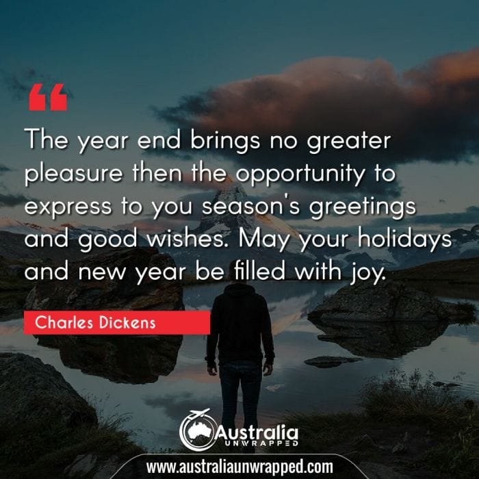 The year end brings no greater pleasure then the opportunity to express to you season's greetings and good wishes. May your holidays and new year be filled with joy.