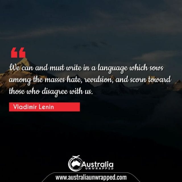 Meaningful & Inspirational Quotes by Vladimir Lenin - Australian Top 10