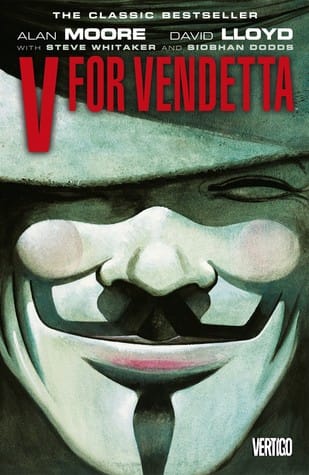 V for Vendetta - high-rating dystopian novel