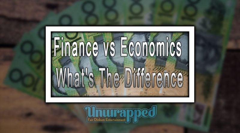 Finance vs Economics What's The Difference