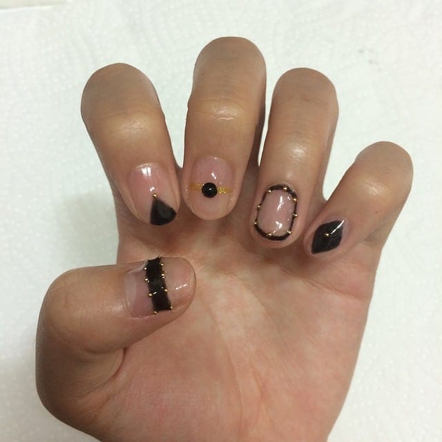 Social Media Icons Nail Art Designs