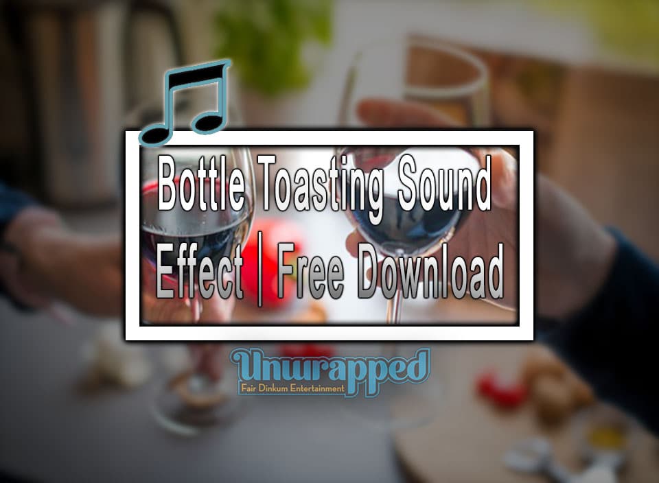 Bottle Toasting Sound Effect｜Free Download