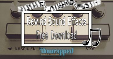 Rewind Sound Effects｜Free Download