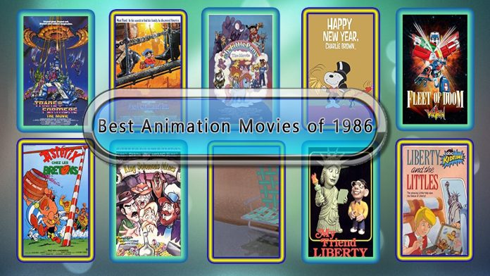 Top 10 Animation Movies ranked 1986