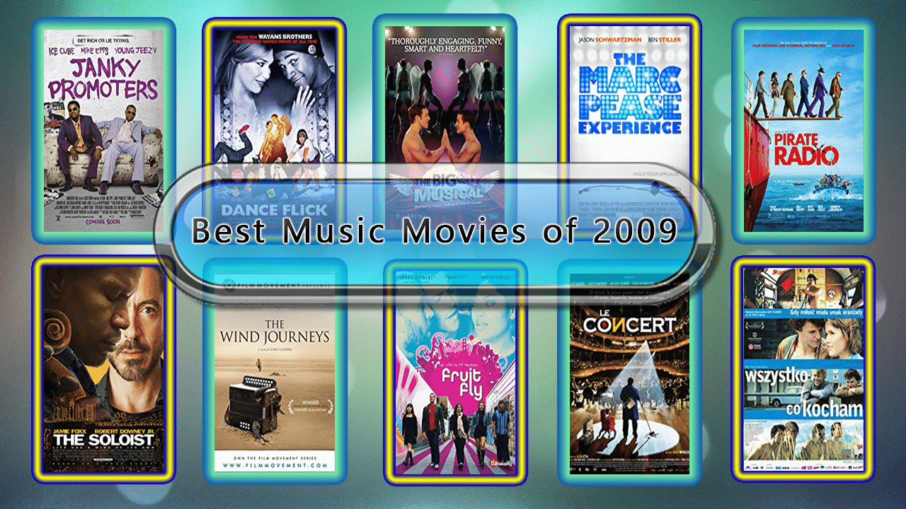 Best Music Movies of 2009 Unwrapped Official Best 2009 Music Films