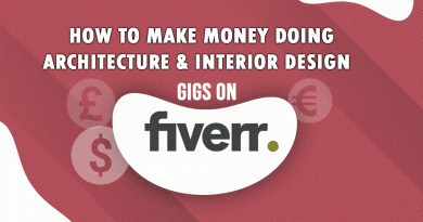 How to Make Money Doing Architecture & Interior Design & Gigs on Fiverr
