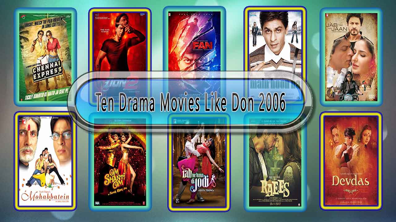 Ten Drama Movies Like Don (2006)