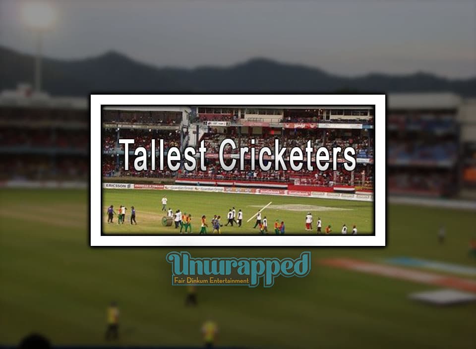 Tallest Cricketers The Tallest Cricket Players in the World!