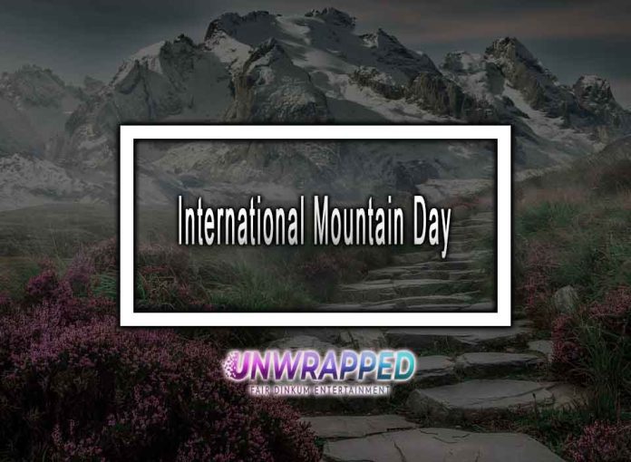 International Mountain Day 2022