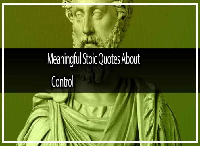 Meaningful Stoic Quotes About Control That Will Change Your Life  