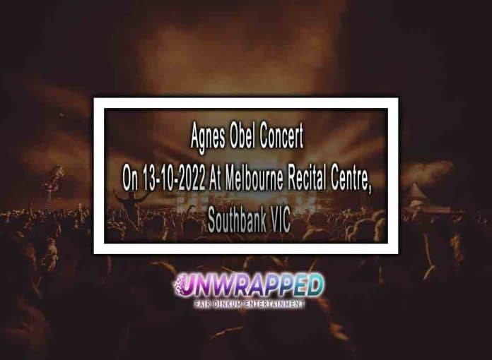 Agnes Obel Concert On 13-10-2022 At Melbourne Recital Centre, Southbank VIC