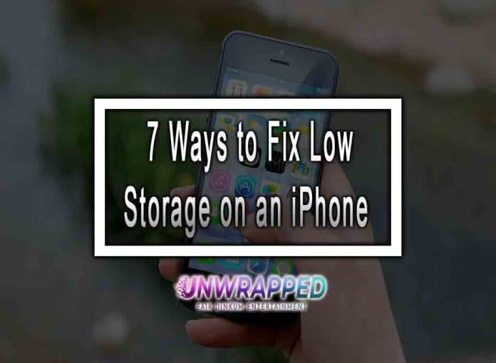 7 Ways to Fix Low Storage on an iPhone