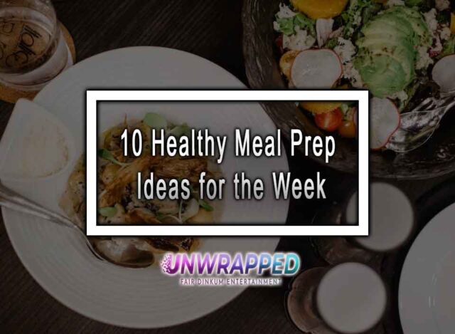38 HEALTHY MEAL PREP IDEAS TO MAKE THIS WEEK visual data 5