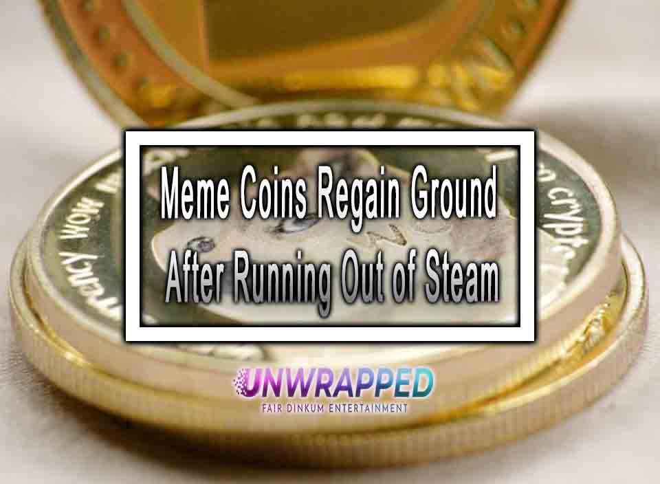Meme Coins Regain Ground After Running Out of Steam