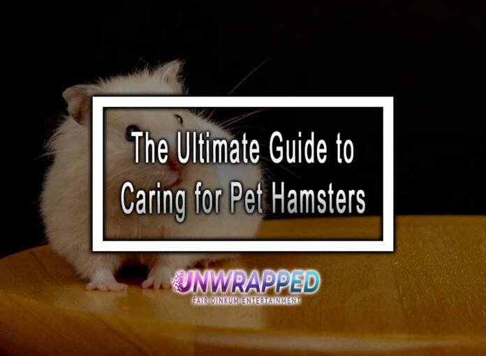 The Ultimate Guide to Caring for Pet Hamsters
